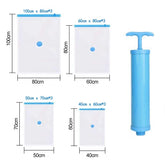 Vacuum Seal Bags 6 Pack Space Saver Storage Reusable Airtight Clothes Bedding